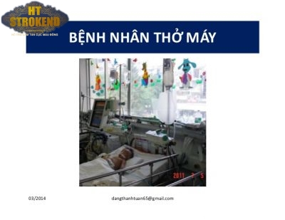 Bệnh nhân thở máy